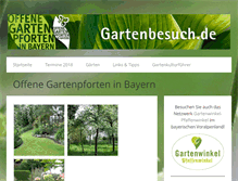 Tablet Screenshot of gartenbesuch.de